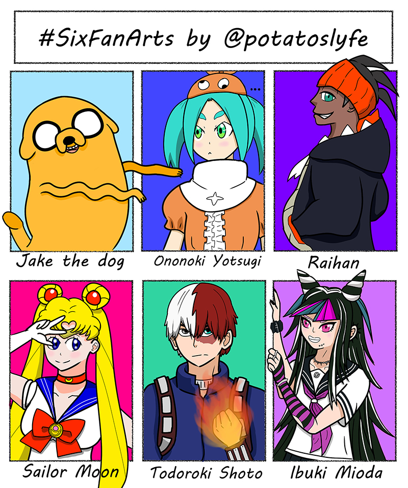 Six Fanarts
